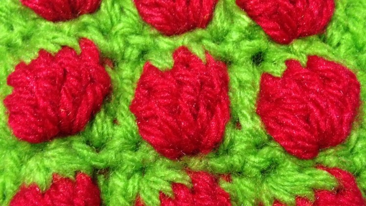 Crochet A Cute Strawberry Stitch - DIY  - Guidecentral