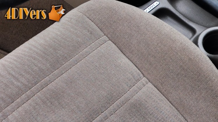 DIY: Automotive Upholstery Shampooing
