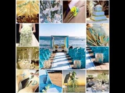 DIY Beach theme wedding ideas