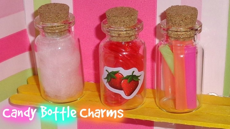 DIY Bottle Charms - How to Make Candy Bottle Charms