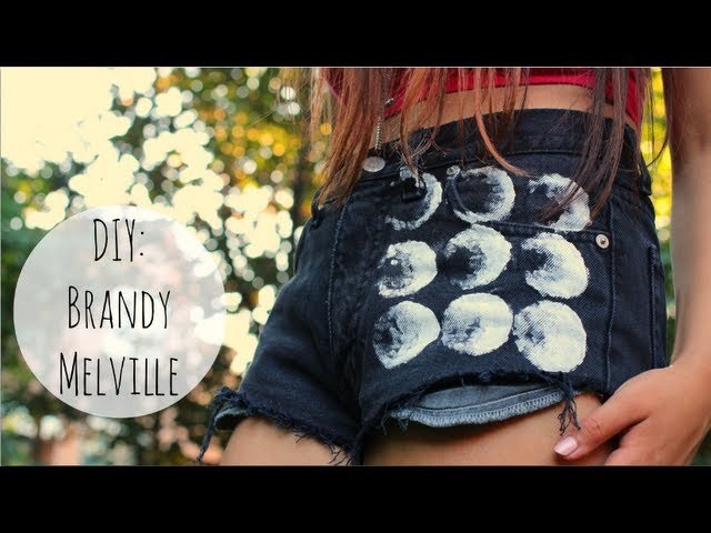 ♡ DIY Brandy Melville Shorts ♡ ($7 Total)