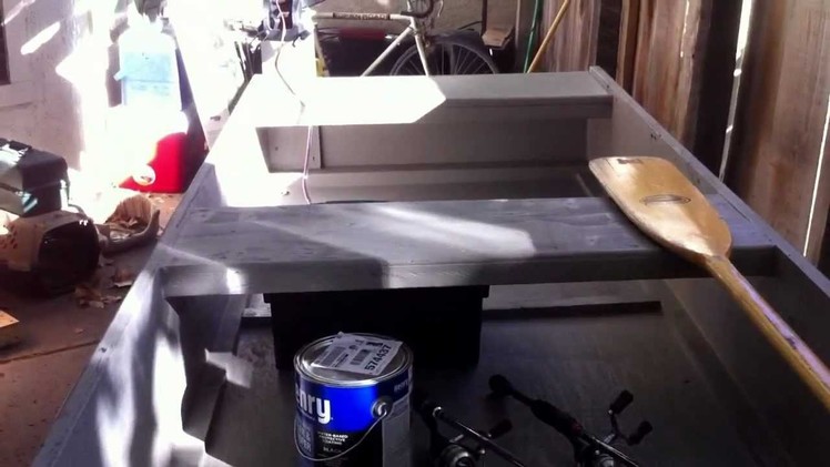 DIY Cheap $60 Plywood Jon Boat!