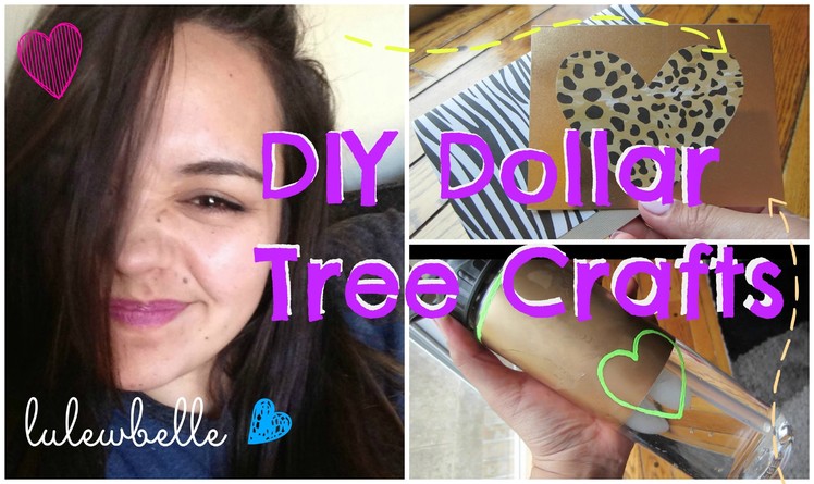 DIY DOLLAR TREE CRAFTS | Channel Swap with Lulewbelle