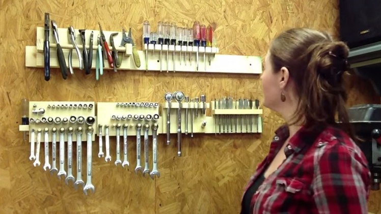 DIY Hand Tool Storage System