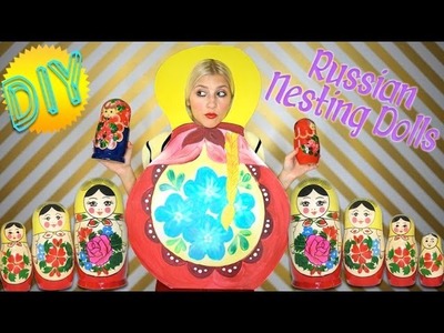 DIY Matryoshka Costume (Russian Nesting Dolls) with Evelina Barry