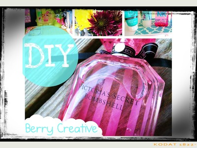 ♡ DIY: Perfume Display and Makeup Tray ♡ My First Video