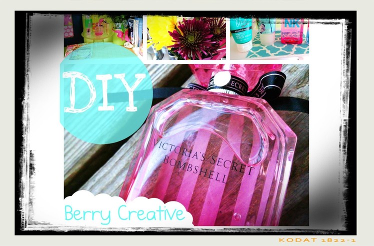 ♡ DIY: Perfume Display and Makeup Tray ♡ My First Video