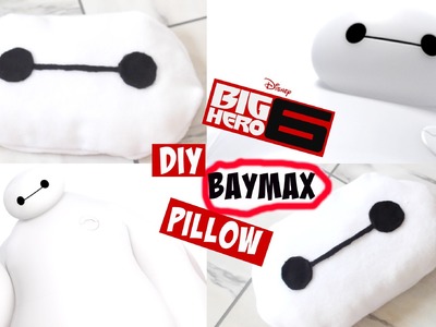 DIY Room Decor • Big Hero 6 • Baymax Pillow (No Sew) • heartcindy