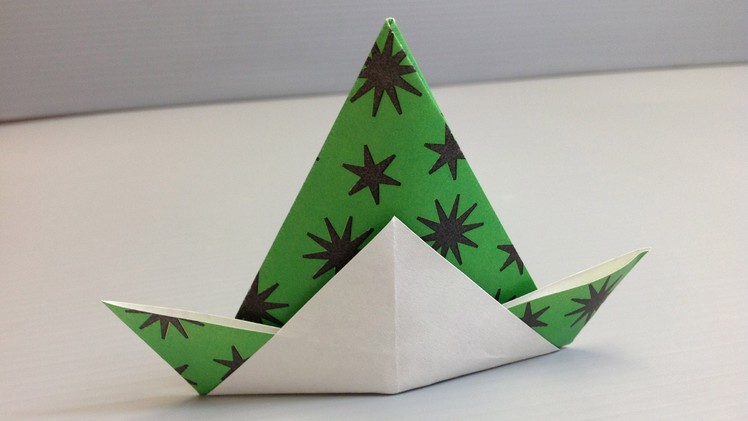 Free Origami Paper - Print Your Own! - Black Stars Pattern