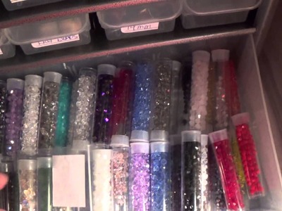 How I store my beads (For those of you that have asked)