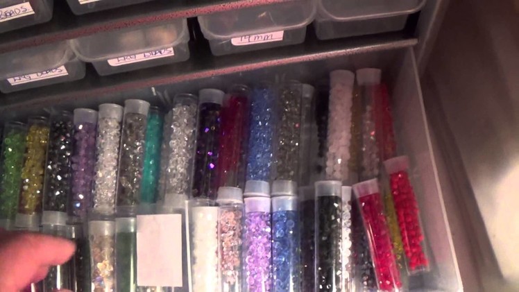 How I store my beads (For those of you that have asked)