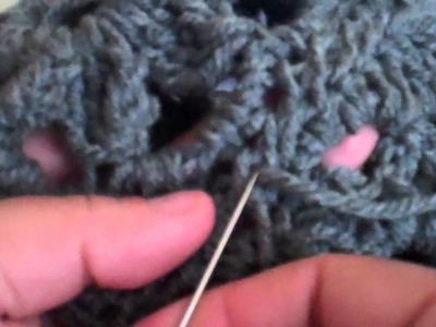 How to Crochet a Cutout Cloche Beanie Tutorial Part 2