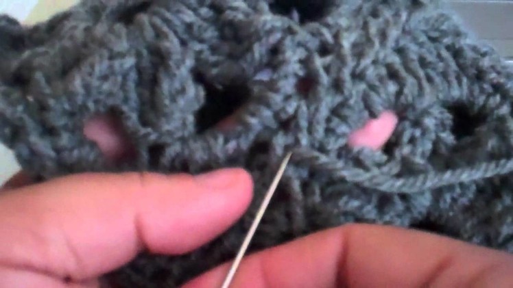 How to Crochet a Cutout Cloche Beanie Tutorial Part 2