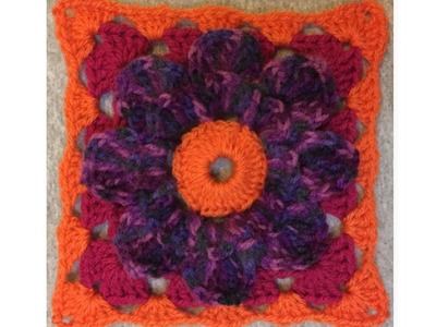 How to Crochet a Granny Square Pattern #11 │by ThePatterfamily