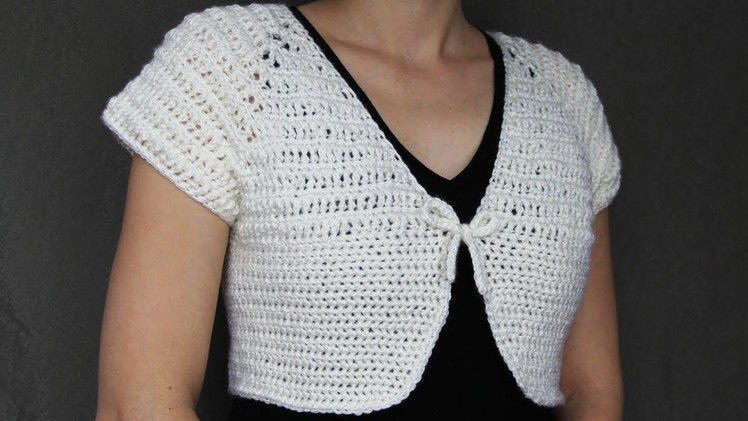 How to crochet a women's short top - video tutorial with detailed instruction