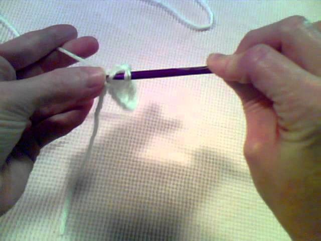 How to Crochet - Crochet into Unworked Loops along Foundation Chain