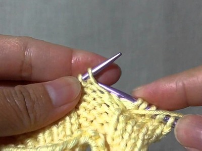 How to knit a Row of Purls