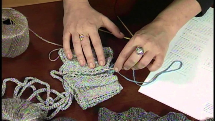 How to Knit a Stylish Wrap, from Knitting Daily TV Episode 613, Sponsored by Tahki Stacy Charles