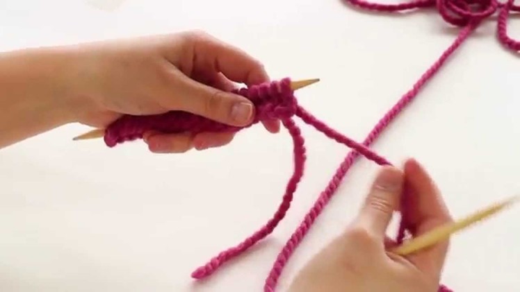 How to Knit: Slip Slip Knit - SSK
