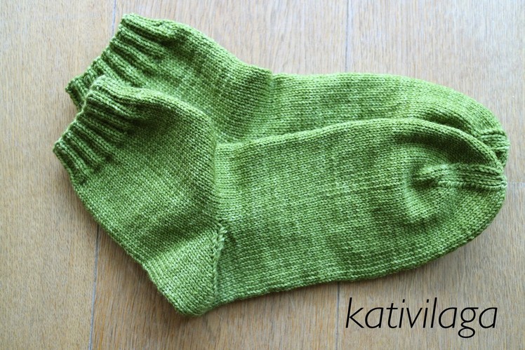 How to knit socks - Comment tricoter des chaussettes - Cómo tejer calcetines