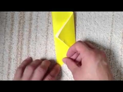 How to make a origami Banana