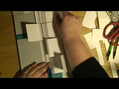 HOW TO MAKE A TEMPLATE FOR A CUBE BOX - paper crafts