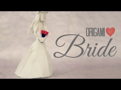 How to make an origami Bride. Wedding (Tadashi Mori)