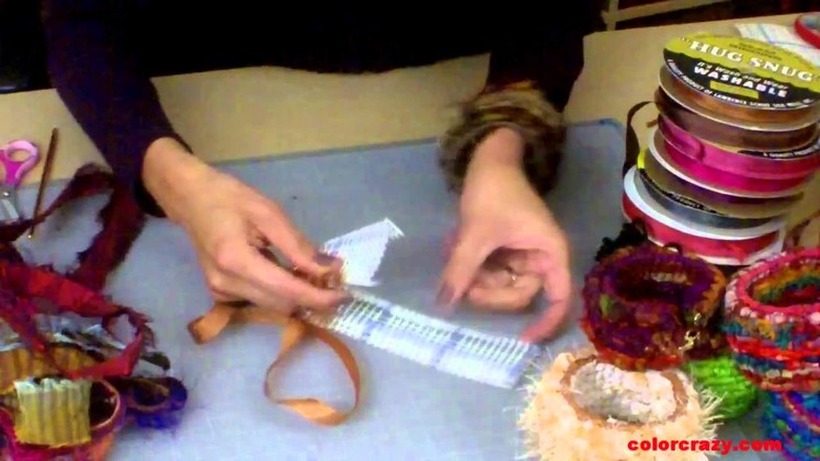 How to Make Locker Hooked Bangle Bracelets