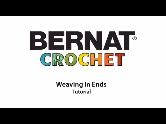 How To Weave In Ends in Crochet