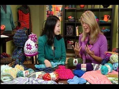 Knitting Daily TV, Episode 601's How-To Segment with Deborah Norville, Premier Yarns