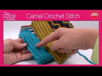 Left Hand: Crochet Camel Stitch