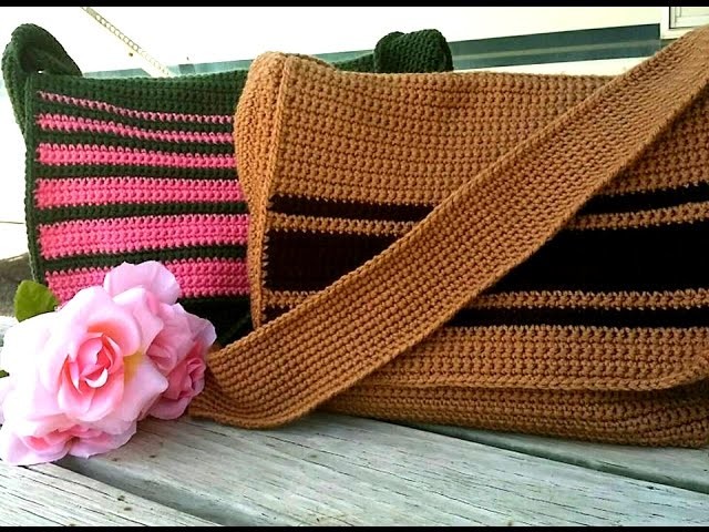 Left Hand Crochet Glama's His & Hers Messenger Bags