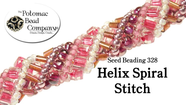 Make a Helix Spiral Stitch Bracelet