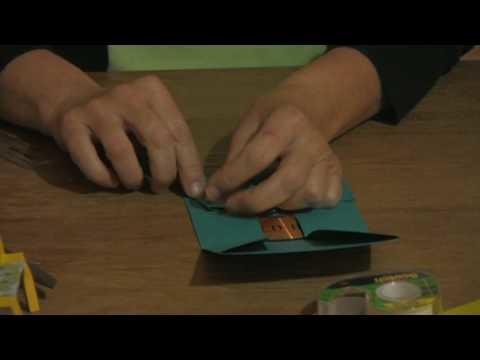 Origami & Paper Crafts : How to Make a Paper CD Case
