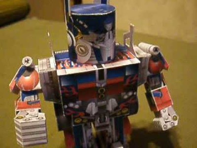 Papercraft Movie Optimus Prime