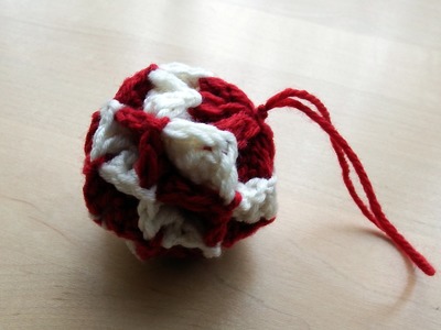 Simple Origami Bauble Crochet Tutorial