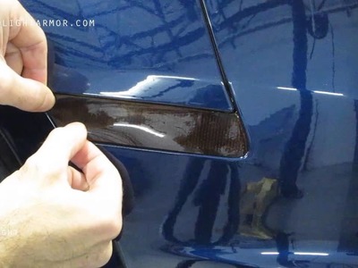 Smoked Side Marker Tint Film Kit Install DIY Tutorial Camaro Headlight Armor