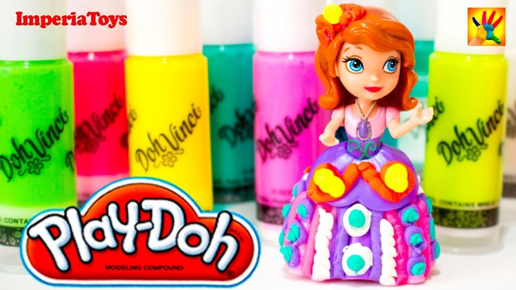 Sofia the First Play-doh DohVinci DIY Ornaments Toy Disney Princess Sofia