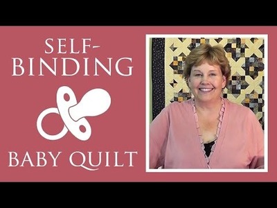 The Self Binding Baby Quilt (Receiving Blanket)