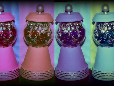 10 DIY Gifts: Gift idea 7 : Candy jar. Fake Bubble Gum Dispenser