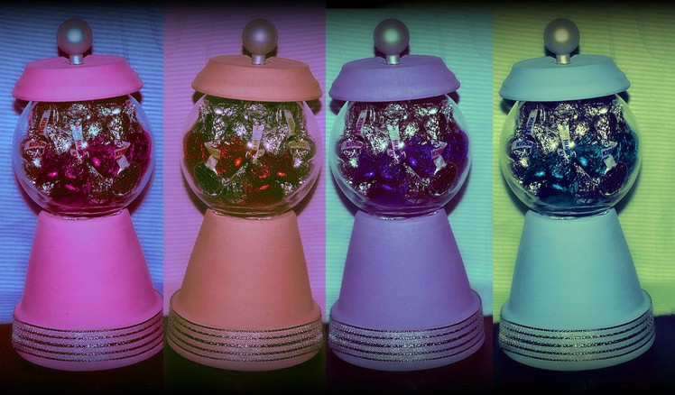 10 DIY Gifts: Gift idea 7 : Candy jar. Fake Bubble Gum Dispenser