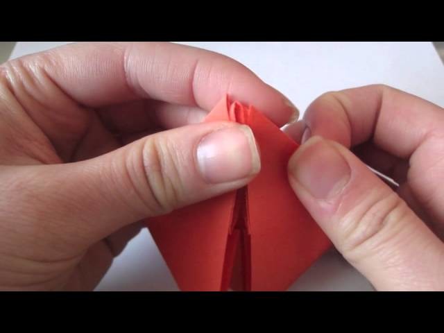 14 Days of Valentine's Day Crafts - Day 3: Origami Heart Tutorial