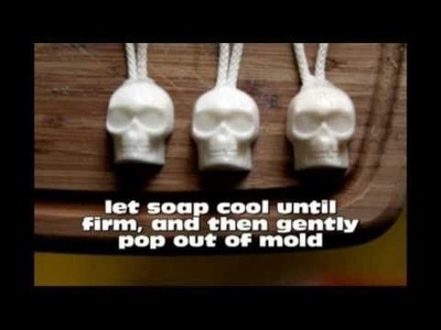 15 Second Tutorial: Make Skull Soap on a Rope