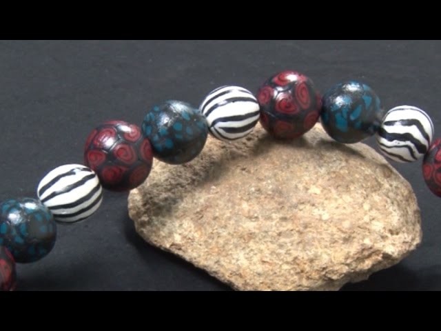 Art Lesson : How To Create Beads With Polymer Clay