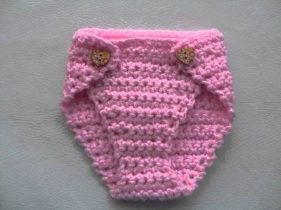Baby Crochet Pattern Set Beanie Hat and Diaper DIY