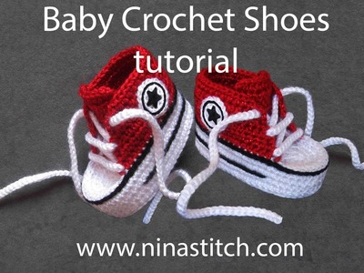 Baby Crochet Shoes Tutorial