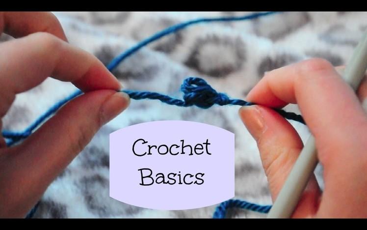 Basic Crochet Stitches (Single, double, triple back post, front post, shell, cluster, magic loop)