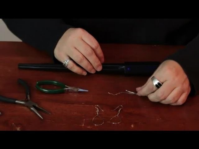 Bending Wire to Make Teardrop Wire Earrings : Assorted Crafts