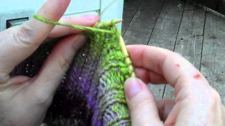 Continental Knitting Demo II