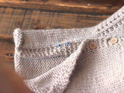 Creating A Button Shank- Knitting